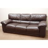 Three seat sofa (W210cm), and matching two seater (W157cm),