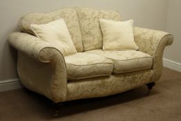 Two seat sofa (W170cm), and matching armchair (W90cm),