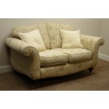 Two seat sofa (W170cm), and matching armchair (W90cm),