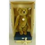 Steiff limited edition blond Teddy Bear 1906 2405/5000 with certificate and original box H43cm