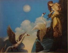 'The Source', 20th century colour print after Michael Parkes (American 1944-) 54.5cm x 69.