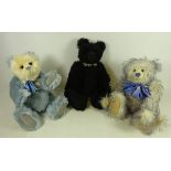 Three Cotswold limited edition collectors mohair bears;