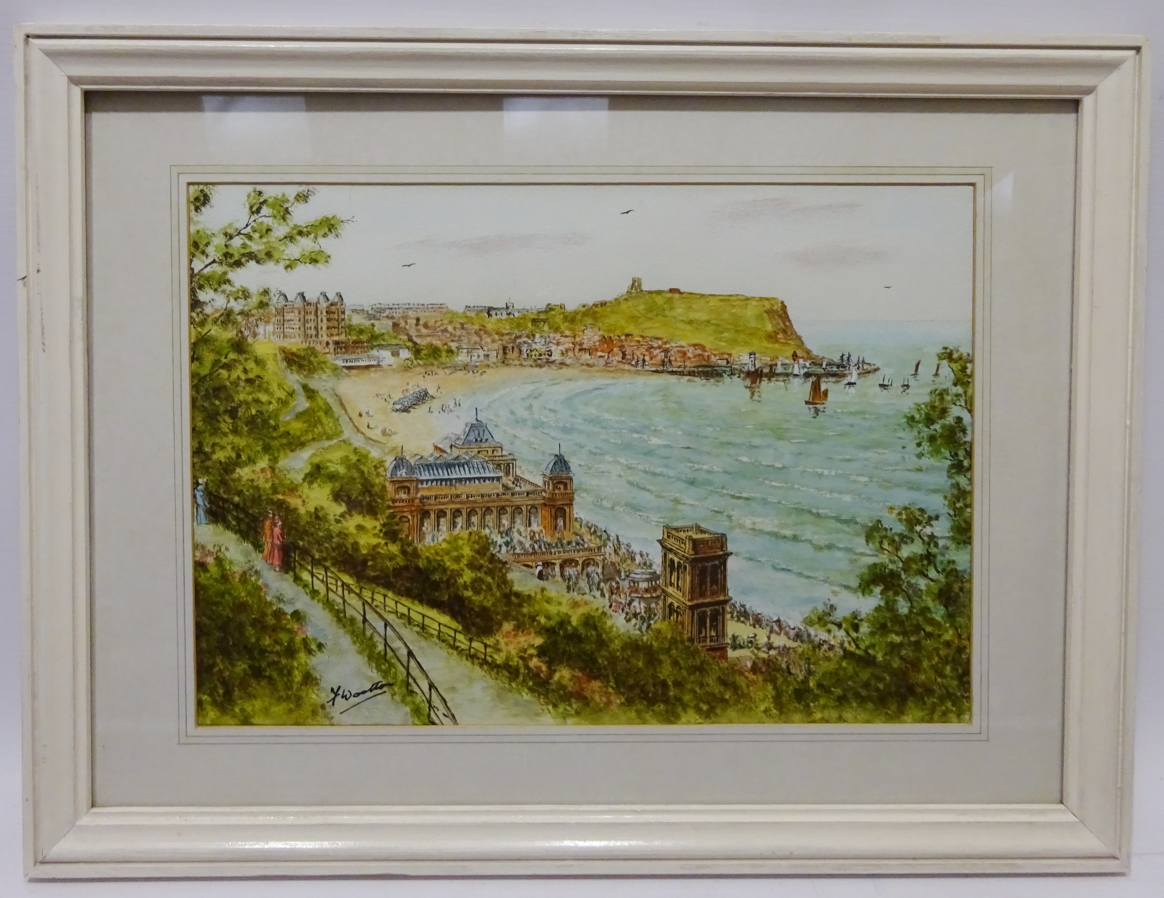 Old Scarborough - View over the Spa, - Bild 2 aus 5