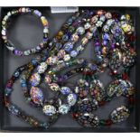 Collection of millefiori jewellery Condition Report <a href='//www.