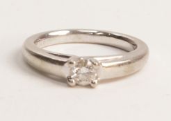 Single stone diamond ring stamped 375 Condition Report <a href='//www.