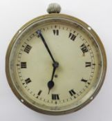 Early 20th century brass cased car clock Condition Report <a href='//www.