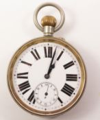 Swiss silver-plated Giant pocket watch Condition Report <a href='//www.