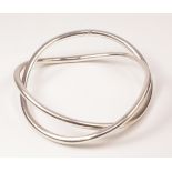 Georg Jensen Alliance silver bangle boxed stamped GEORG JENSEN 925 Condition Report