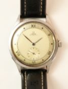 Mid 20th century gentleman's Omega Automatic stainless steel wristwatch Condition Report