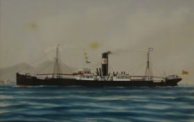 'Burnholme' - Steam Ships Portrait,