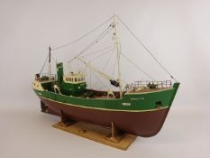 Scale model of the Humber Trawler 'Maretta' H167,