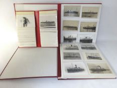 Collection of postcards & photographs of post-1900 liners, cargo vessels,