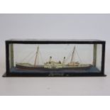 Small model of Paddle Steamer 'Brighton' built by John Elder & Co.