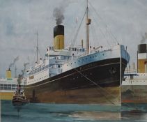 'SS Mataroa' - Ship's Portrait,