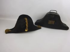 Victorian Royal Navy bicorn hat by Owen Harries,