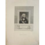 Early 19th century proof set of prints commemoratig The Life of Nelson, published by R.