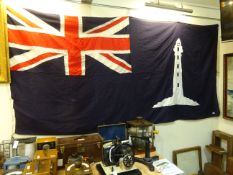 Large Northern Lighthouse Board flag,