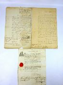 Naval Letter - to V A Buckley regarding the difficulties attending the shipment of oxen,