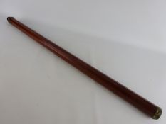 Late 18th century maritime single draw telescope by J Gilbert of Tower Hill, London,