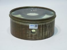 Large Condenser Lens, in metal case, D22.5cm Condition Report <a href='//www.