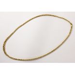 18ct gold necklace stamped 750 approx 8.6g Condition Report <a href='//www.