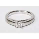 Single stone diamond ring stamped 375 Condition Report <a href='//www.