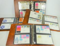 Large collection of GB FDC, mostly late 1960's - 1980's, incl, definitives, Sport, Fishing,