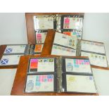 Large collection of GB FDC, mostly late 1960's - 1980's, incl, definitives, Sport, Fishing,