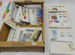 Collection of 1980's-1990's Hong Kong stamps including FDC, sheets, blocks, definitives etc,