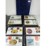 Collection of FDC, 1978-2000, including millennial collection, sports, transport, arts and wildlife,