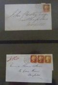 Collection of covers, including Victorian 1d Reds OHMS LTR 1849, Airmail etc, FDC post 1970s,