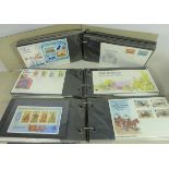 Large collection of Isle of Man FDC, mostly late 1970's - 1980's, un-addressed, incl,