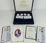 Sixteen Westminster Golden Wedding Anniversary proof crowns with certificates,