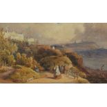 William Roxby Beverley (British 1811-1889): Figures in the South Cliff Gardens Scarborough with the