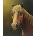 Werner Schulten (German 1920-): Study of a Horse's Head,