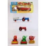 Collection of Matchbox King Size Farming die-cast models, Nos.