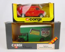 Corgi Classics Bedford O series Pantechnicon 'Nool Motor oils/Adcoids' & GM Royal Mail van,