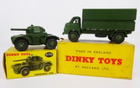 Dinky Armoured Car, 670, 3-Ton Army Wagon, 621,