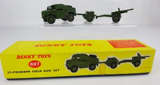 Dinky 25 -Pounder Field Gun Set, 697,