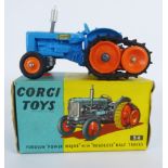 Corgi die-cast model 54 Fordson 'Power Major' with 'Roadless' Half Tracks,