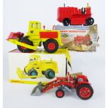 Dinky Toys die-cast models 65 Massey-Ferguson 65 Tractor with shovel, unboxed,
