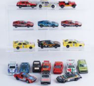 Collection of nineteen Burago diecast vehicles (19)