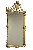 Chippendale style wall mirror,