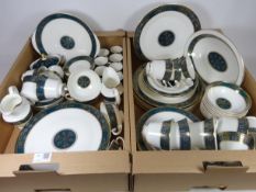 Royal Doulton 'Carlyle' pattern dinner, tea and coffee ware,