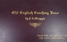 'Old English Coaching Inns' by J C Maggs, 1 vol,