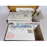 Large collection of post-1970's First Day Covers, some not addressed,