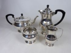 Garrard & co silver plated four piece tea set (4) Condition Report <a