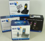 Four digital cordless telephone sets Condition Report <a href='//www.