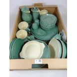 Denby stoneware dinner and teaware in one box Condition Report <a href='//www.