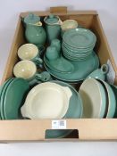 Denby stoneware dinner and teaware in one box Condition Report <a href='//www.